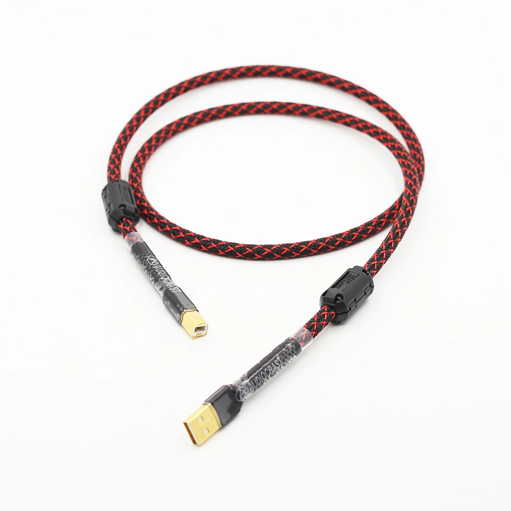 Hi Fi USB кабель типа А к типу в для передачи данных DAC DVD усилитель|audio cable|usb audio cableusb