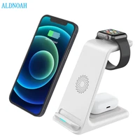 wireless charging stand 3 in 1charger for apple watch 7 se 6 5 4 3 2 airpods station dock for iphone 13 12 pro max 11 x xr xs 8