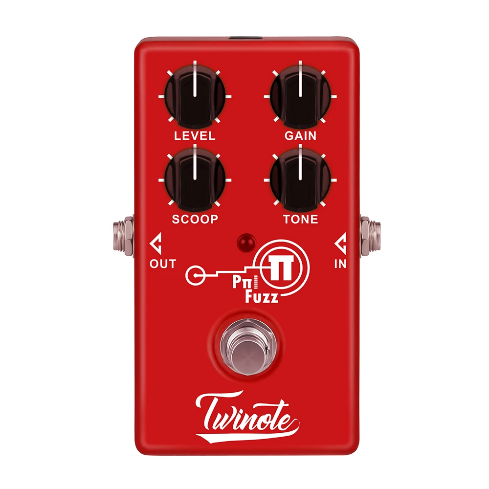 Twinote аналоговые современные FUZZ Effects педали с высоким коэффициентом усиления