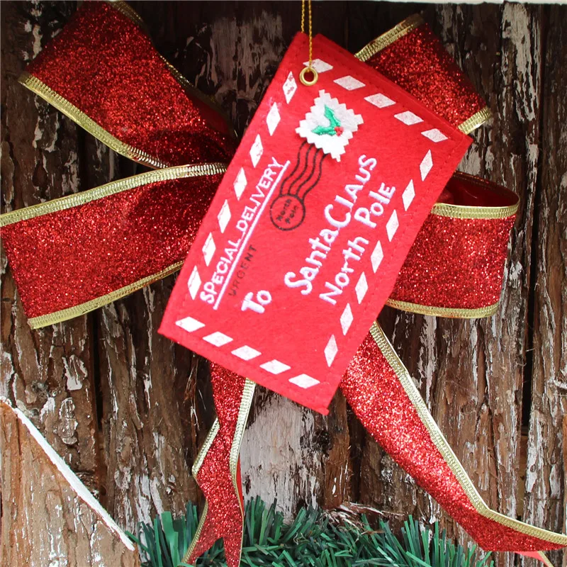 5 шт. рождественские поделки конверты мешки для конфет украшения новогодней елки