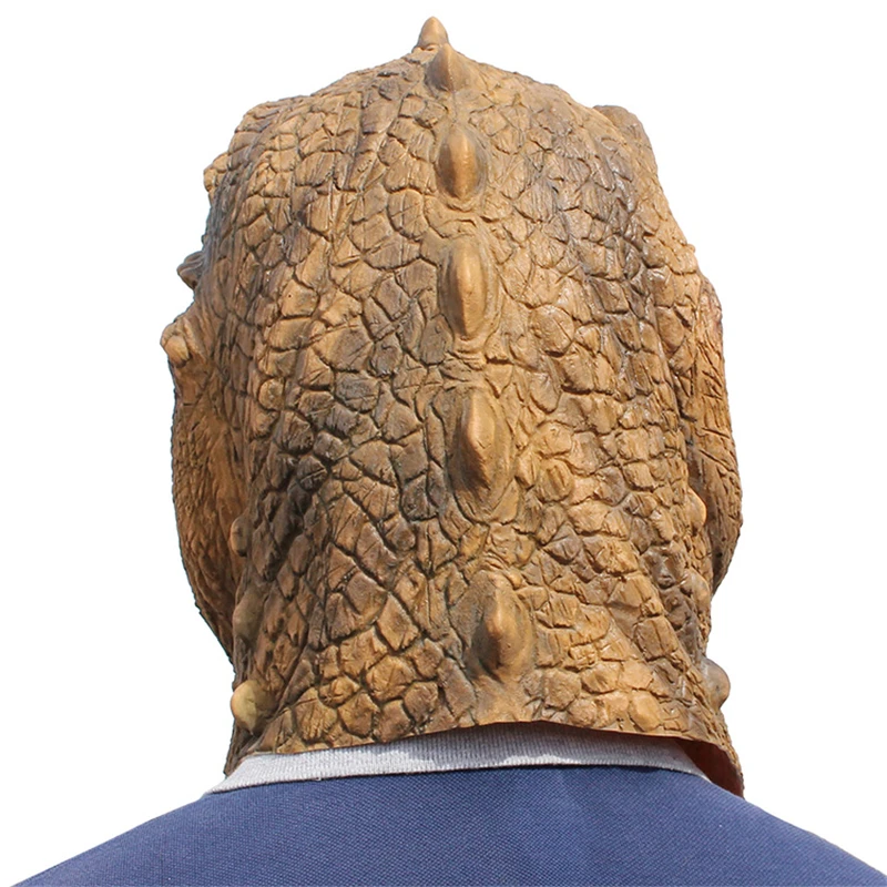 dinosaur Tyrannosaurus Rex Funny Latex Unisex Movie Cosplay Anime costume Prop Adult Animal Party Mask for Halloween | Тематическая