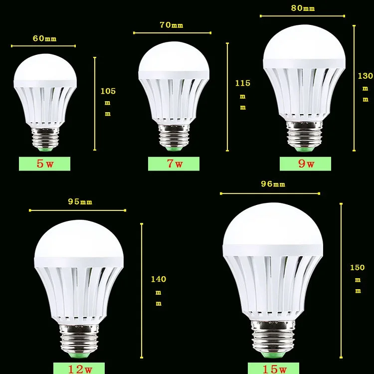 

Rechargeable Emergency LED Light Bulb E27 Lamp Magic Light Bulb with Water on The Smart Emergency Bulb Rechargeable Water Light
