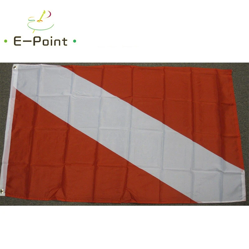 

Пуховой флаг для дайвинга с аквалангом, лодка Padi, размер 2 фута * 3 фута (60*90 см), размер 3 фута * 5 футов (90*150 см), рождественские украшения для дом...