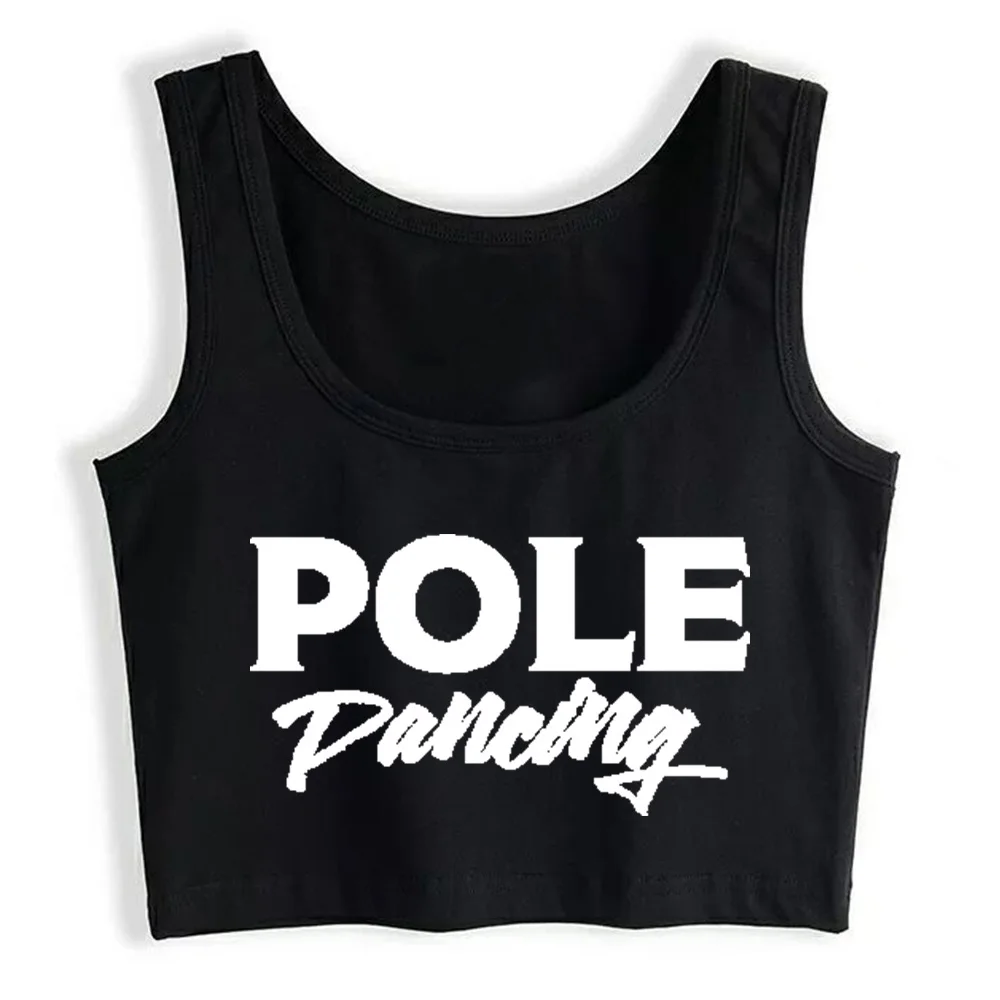 

Crop Top Women Pole Dancing Y2k Gothic Emo Harajuku Tank Top Female Clothes
