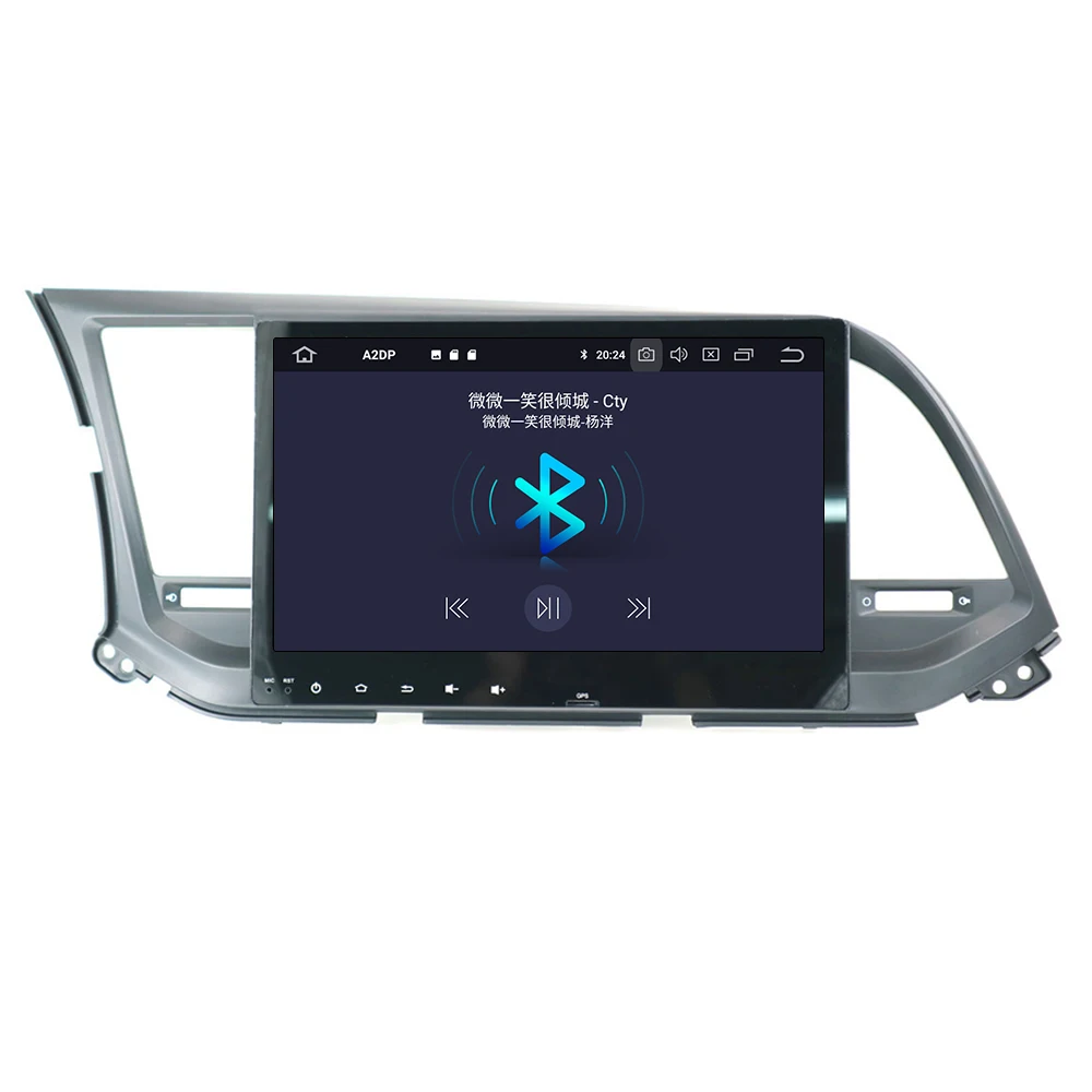 2 din стерео приемник для Hyundai Elantra Android 10 0 PX6 6 ядерный процессор автомобильный Радио