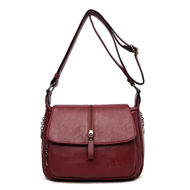 Новинка мягкая кожаная сумка мессенджер роскошные сумки женские дизайнерские