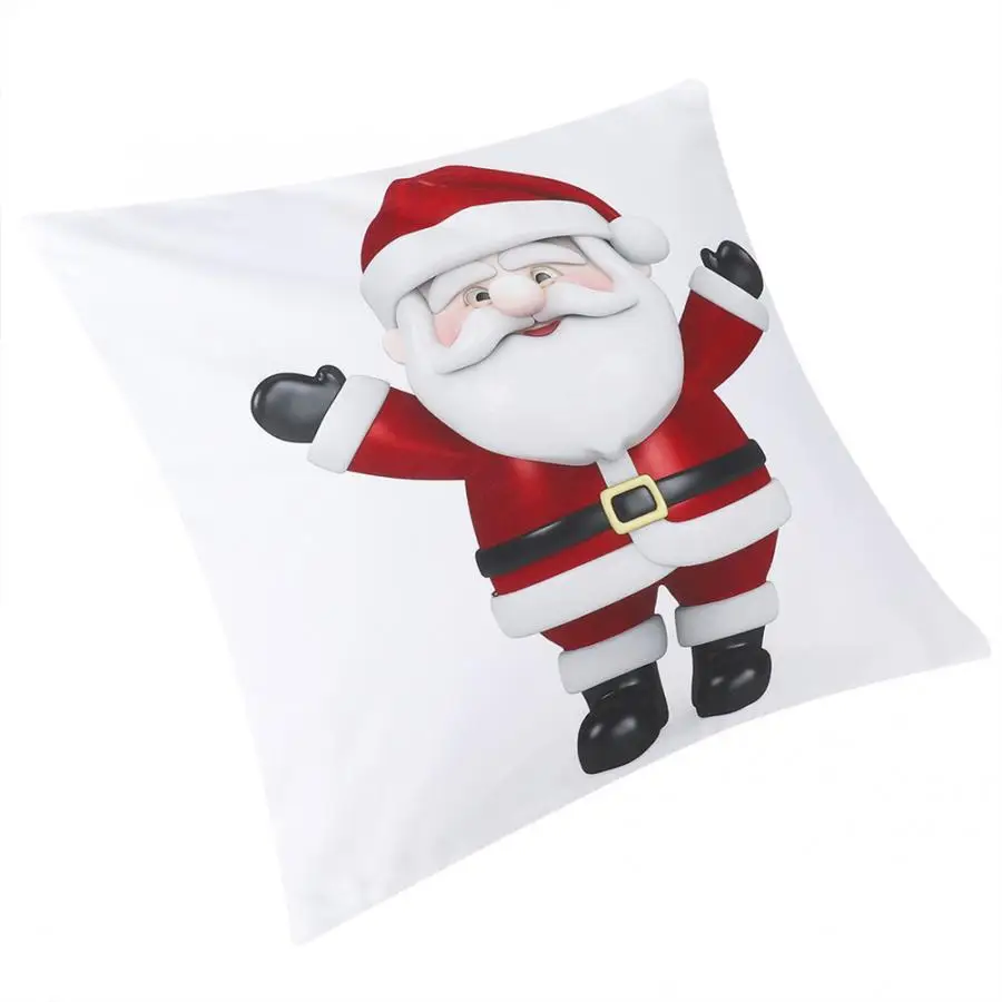 Рождественский стиль наволочка диван кровать чехол для подушки дома украшение