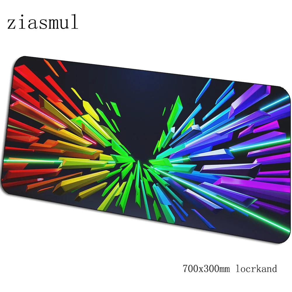 Rgb коврик для мыши 70x30 см, игровой коврик для мыши, анимэ, натуральный каучук, офисный коврик для ноутбука, Kawaii padmouse, игры, pc gamer, коврики - Цвет: pattern 11