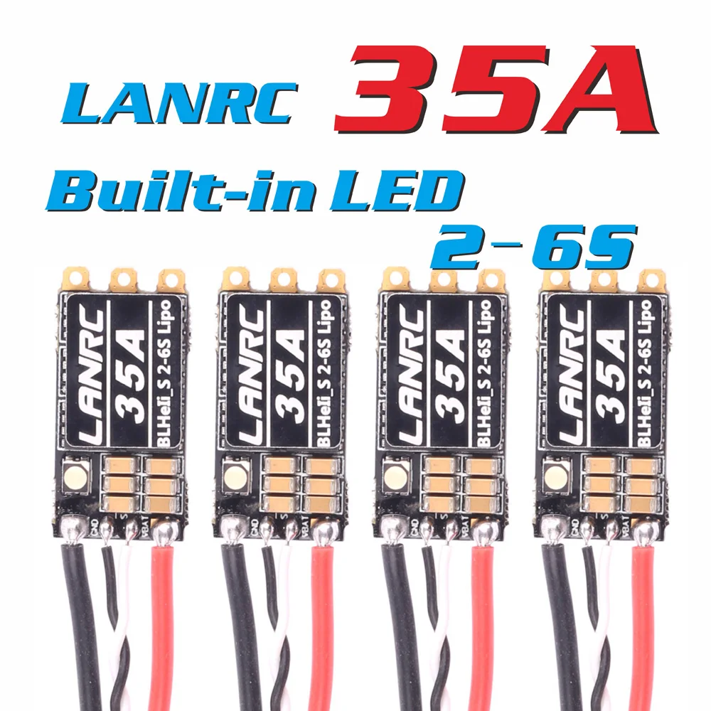 lanrc 35a 45a blheli_s поддержка d shot 150300600 esc встроенн