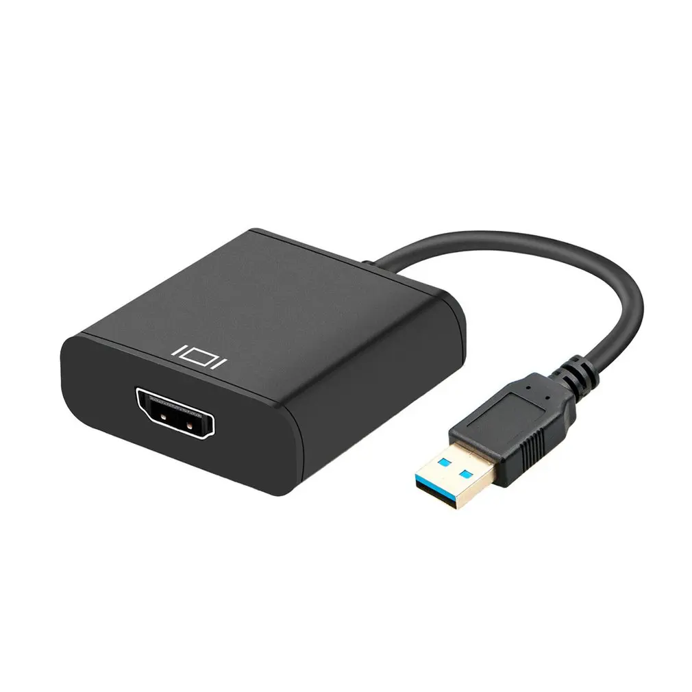 USB 3 0 к HDMI видео Графический конвертер адаптер HD1080P кабель несколько мониторов для