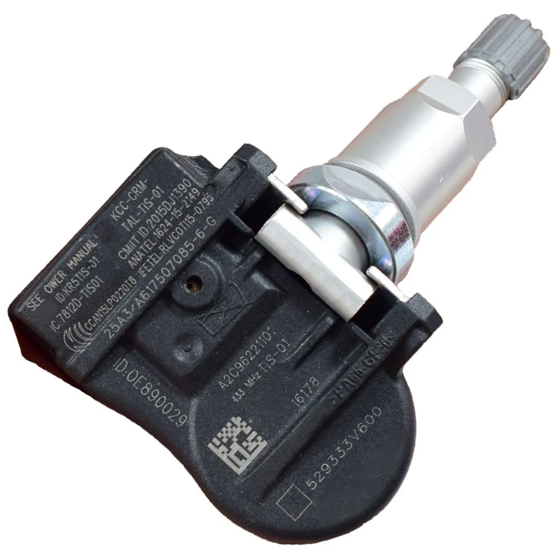 4 шт. TPMS датчик давления в шинах 43 Гц 52933-3V600 для Hyundai Grandeur Kia Rio | Автомобили и
