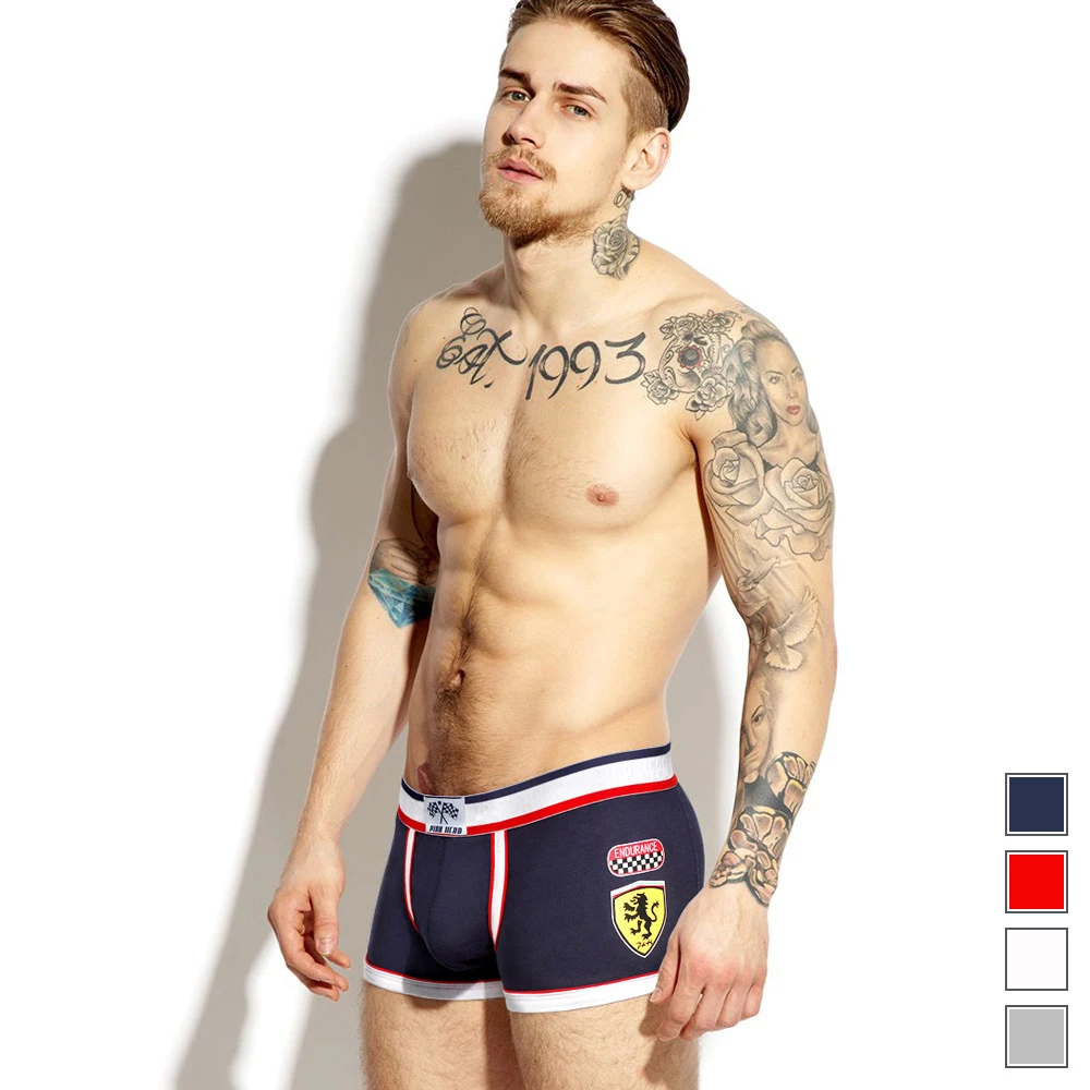 

HaleyChan Men's Underwear Cotton Boxer Briefs Underwear for Men Calsoncillos Para Hombre Mens Panties Mens Boxer Briefs