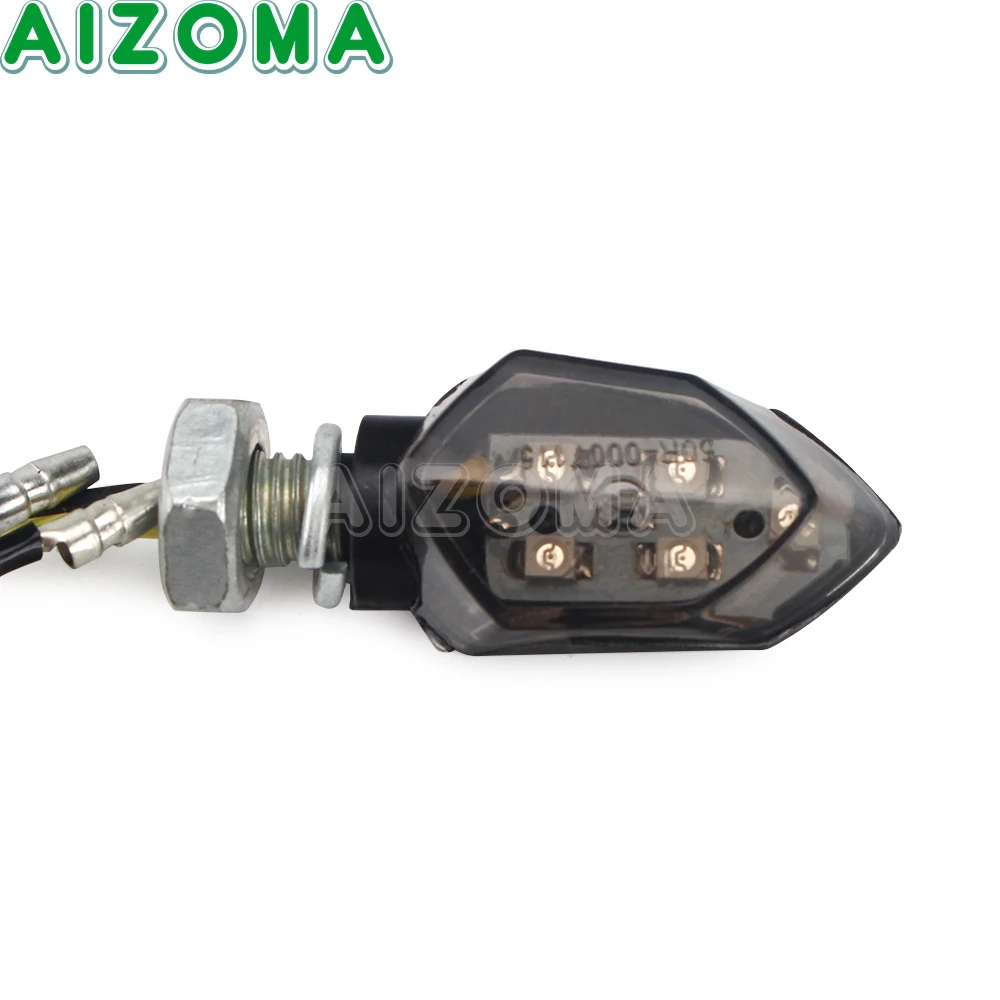 4 шт./2 шт. поворотники для мотоцикла 8 мм |