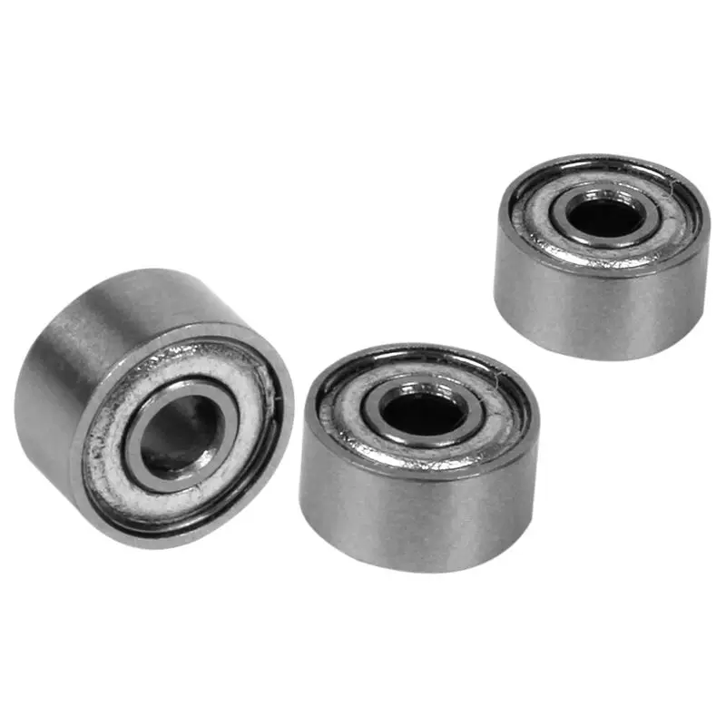 

10pcs Miniature Rubber Sealed Metal Shielded Metric Radial Ball Bearing Model: 692 ZZ 2x6xM