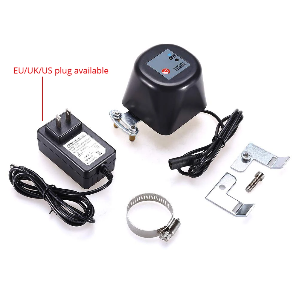 

Tuya WiFi Water/Gas Valve UseeLink Water Valve two pack Smart Home Automation Control Valve Work with Alexa,Google Assistant