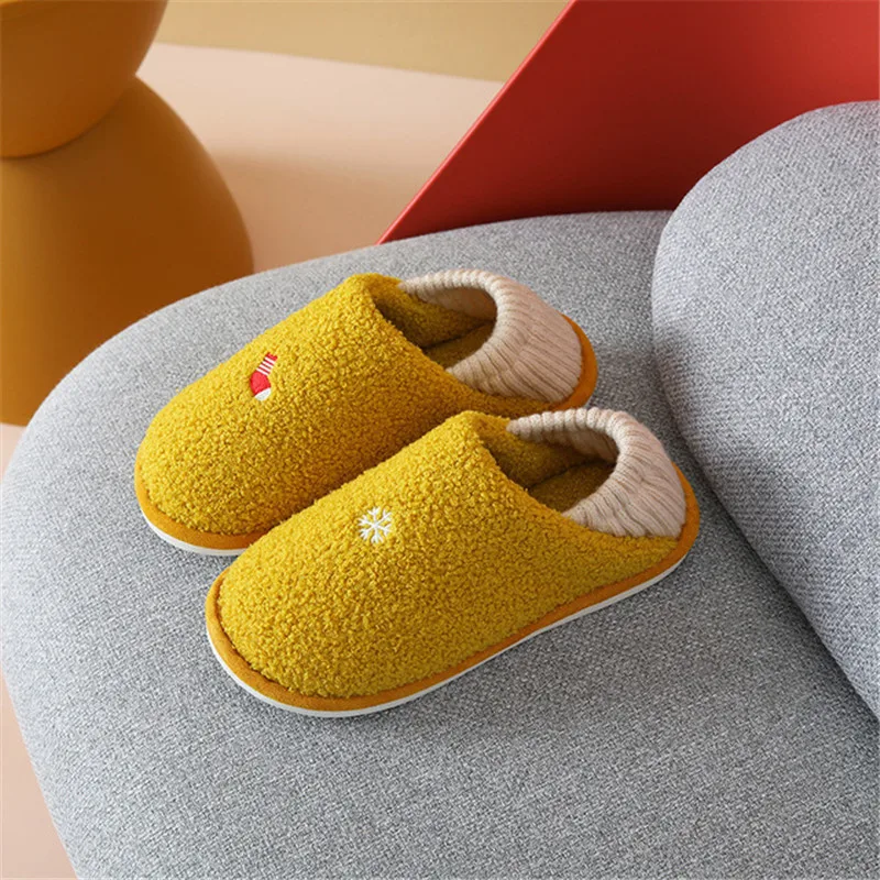 

New Winter Women's Cozy Fuzzy Home Slippers Memory Foam House Outdoor Indoor Warm Plush Bedroom Shoes Perfect Skin-Friendly