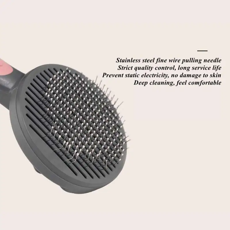 Расческа для кошек и собак расческа шерсти специальная с иглой средство очистки