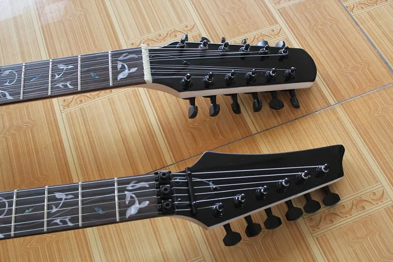 Оптовая продажа гитары Новая электрическая гитара с двойным горлом 12 струн + 6 в