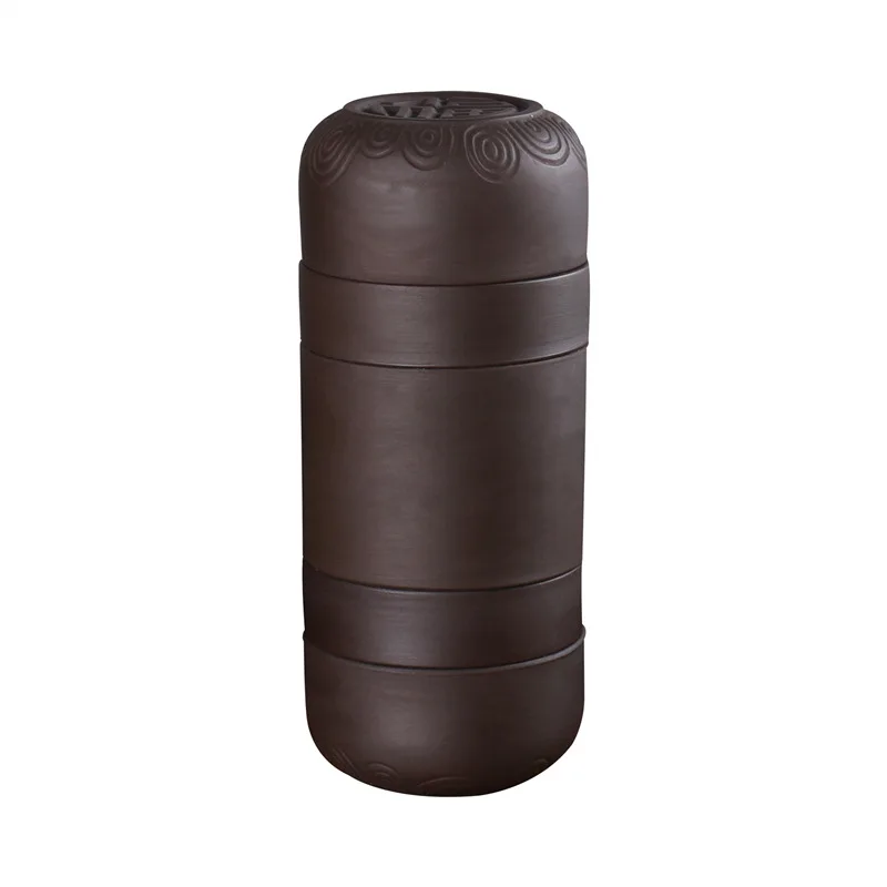 TANGPIN чайный сервиз из фиолетовой глины с 4 чашками портативный набор для