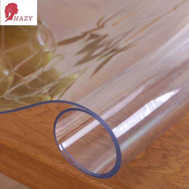 Скатерть из ПВХ HAZY 1 5 мм водонепроницаемая прозрачная скатерть прямоугольное