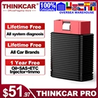 Сканер THINKCAR PRO obd2 с полной системой, диагностический инструмент obd2, бессрочный, без маслаSASIMMOи т. Д., инструмент obd2 для сброса инжектора PK AP200