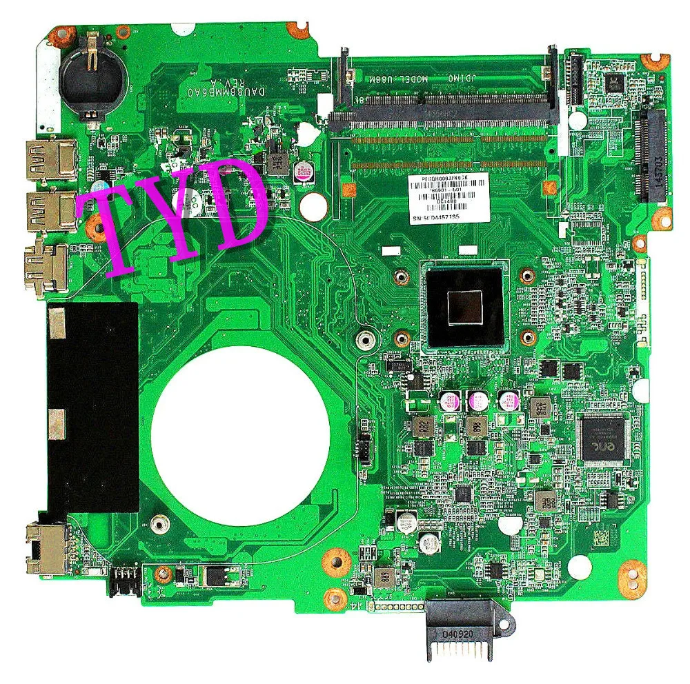 Original 779457-501 779457-001 For HP 15-F Laptop motherboard DAU88MMB6A0 SR1W4 N2830 CPU Onboard DDR3 test good