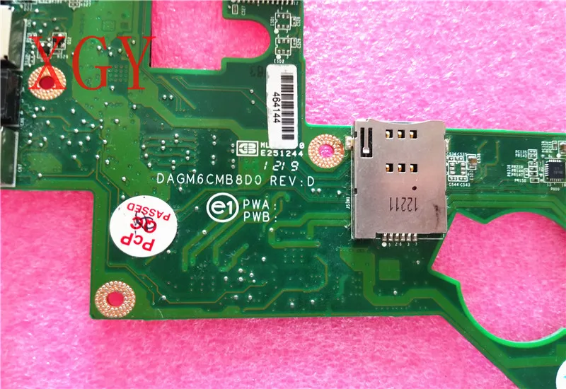 Оригинальные CN-0714WC 0714wc 714wc для dell xps l502x компьютер портативный gt540 2 Гб dagm6cmb8d0 hm67 100%