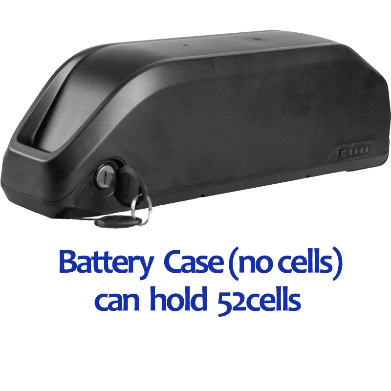 Case hold 52cells Е-байка 36В 10,4-28.8AH LG клеток, фара для электровелосипеда в литий-ионный аккумулятор Батарея для 8fun середине приводной двигатель BBS01 BBS02 литиевая батарея электрического велосипеда Чехол Bafang - Цвет: Case hold 52cells