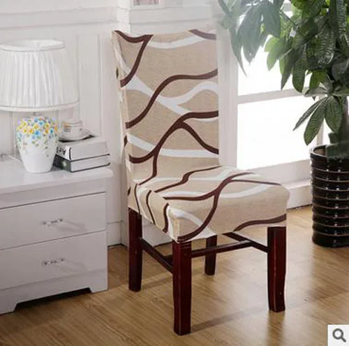 Минималистичный универсальный чехол для стула цветочный спандекс эластичный