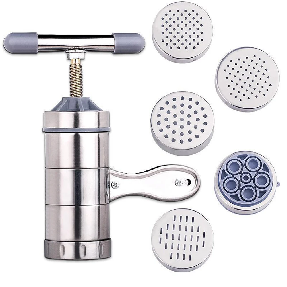 

Manual Pasta Makers Stainless steel Noodles Press Machine Crank Cutter Fruits Juicer Cookware Making Spaghetti Kitchen Tools