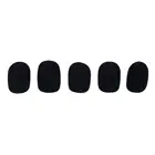 5 шт. мягкой эластичной губкой микрофонная головка Крышка для подключения гарнитуры Воротник микрофон