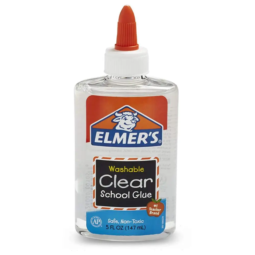 КЛЕЙ ПРОЗРАЧНЫЙ ДЛЯ СЛАЙМОВ ЭЛМЕРС (ELMER'S) 147 МЛ | Канцтовары для офиса и дома
