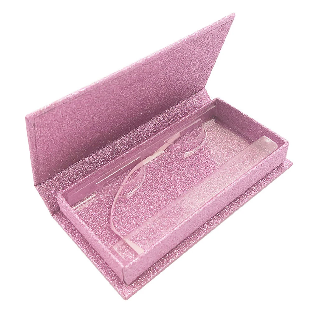 Прямоугольная коробка для упаковки накладных ресниц полоски наращивания чехол с