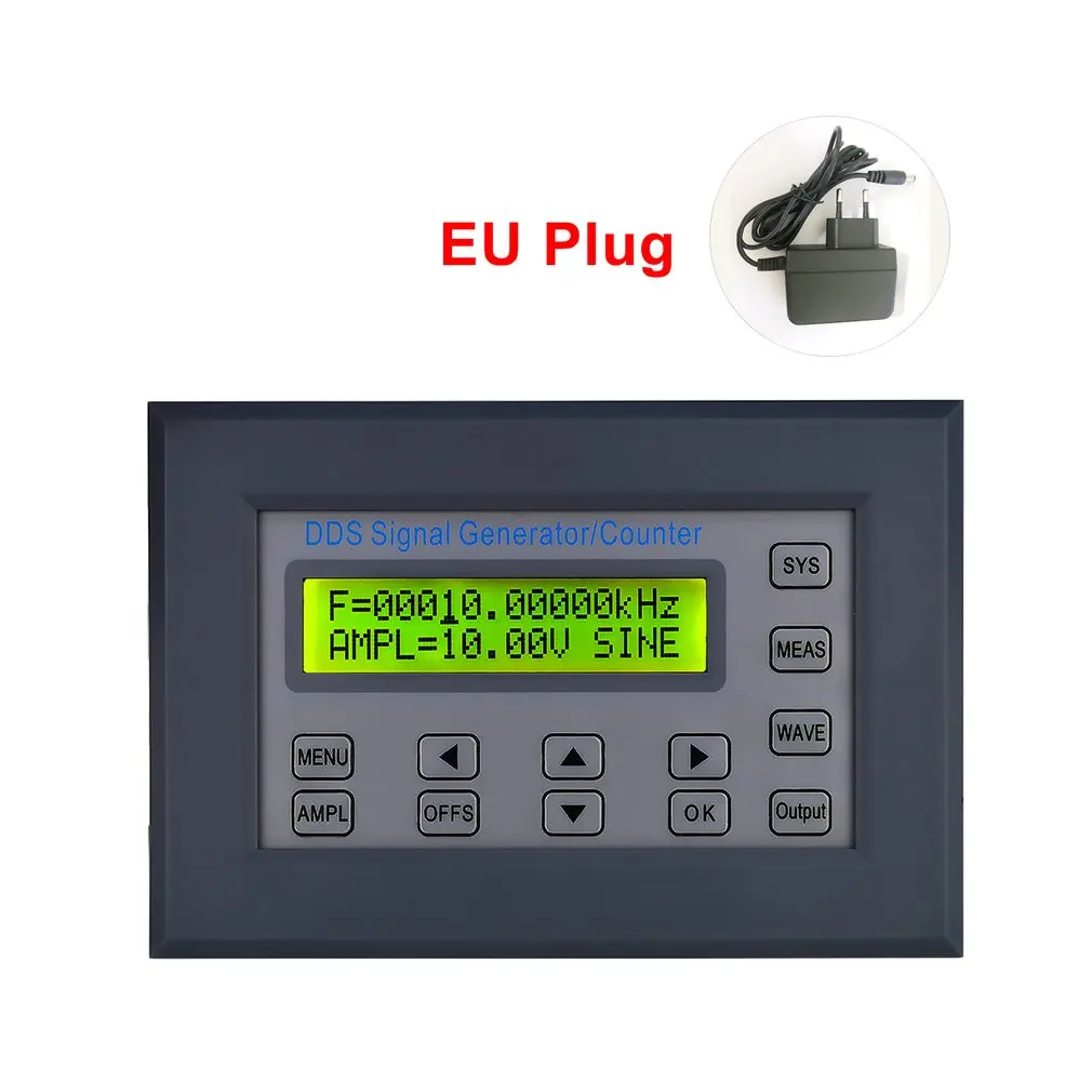FellTech SGP3010S DDS генератор сигналов функция PWM тест пульт дистанционного управления с