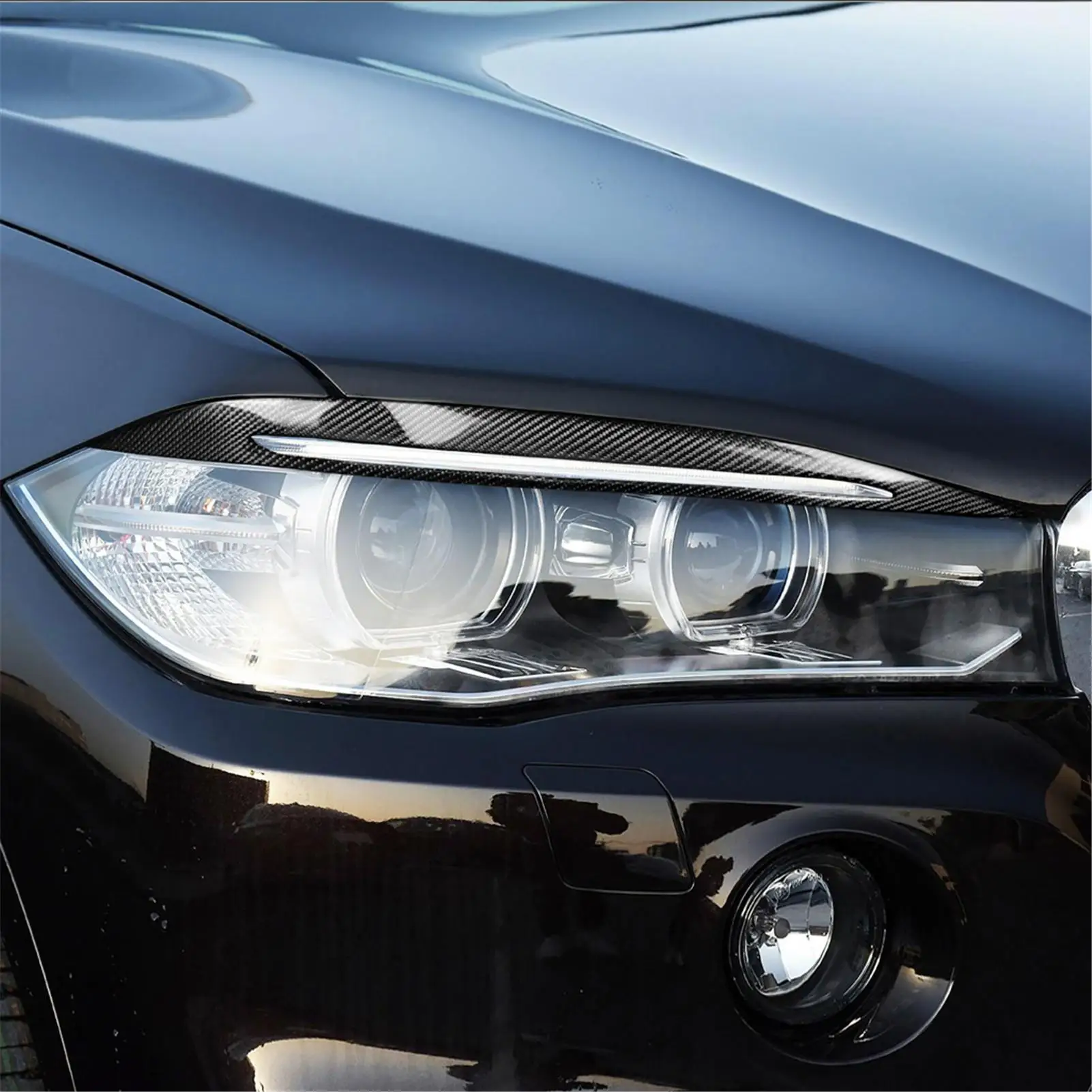 

Декоративные наклейки из углеродного волокна для автомобилей BMW X5 F15 2014-2018, 2 шт.