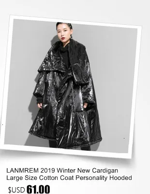 LANMREM Original Two-piece Hooded Vest Sweater Tied Bandwidth Loose Long Sleeves Outside Sweaters Women 19B-a220