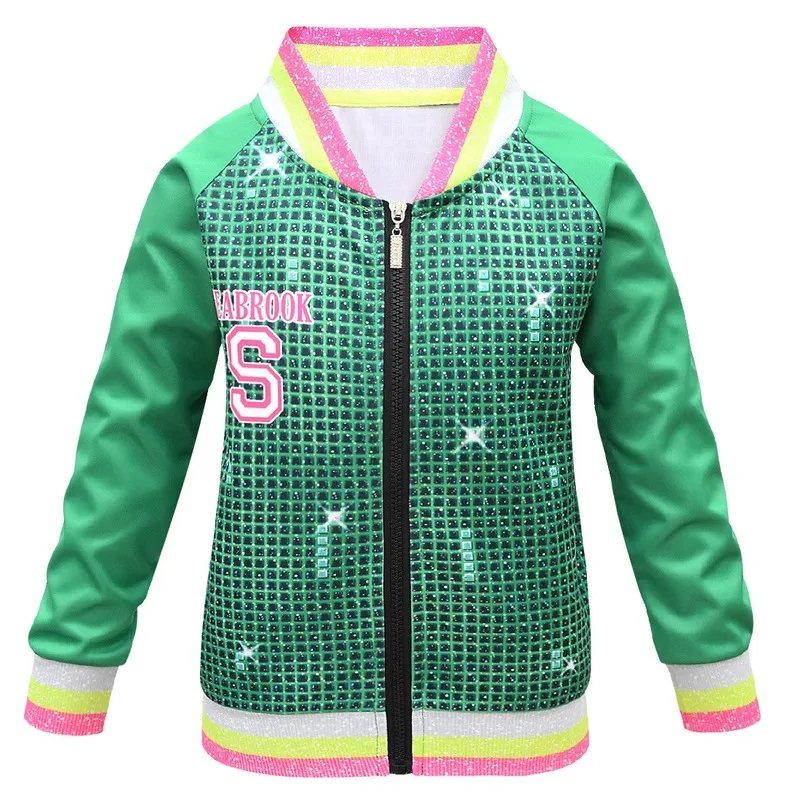 Новый костюм для косплея на Хэллоуин зомби колледж 2 Детская рубашка молнии