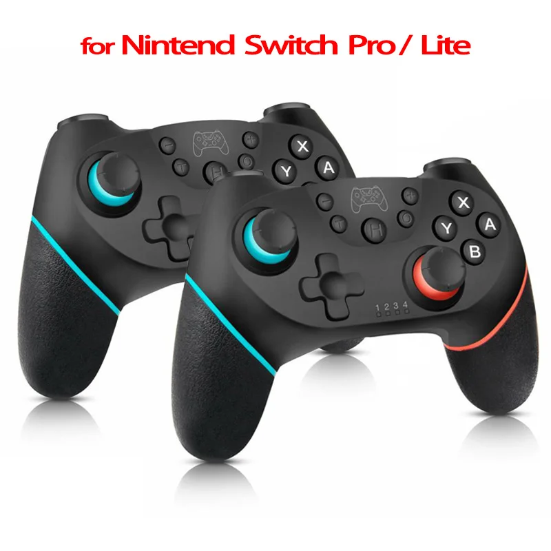 Беспроводной Bluetooth-геймпад игровой джойстик с 6-осевой ручкой для NS-Switch Pro геймпад