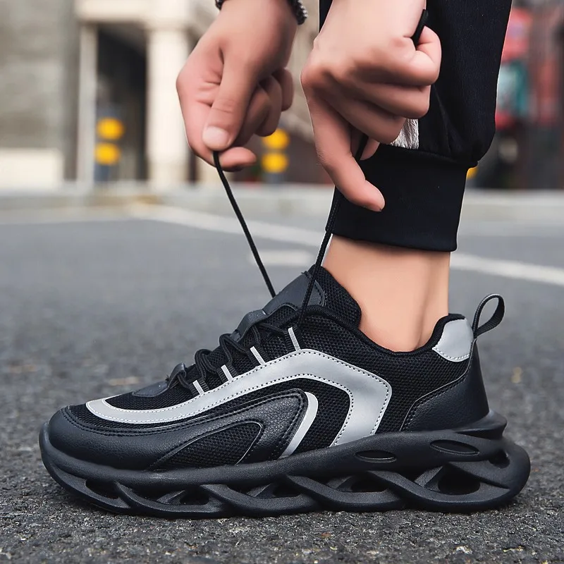 UPUPER Fashion Sneakers Men Casual For Male Shoes Adult Autumn New Comfort Breathable Training Lace-Up Zapatos Hombre | Обувь
