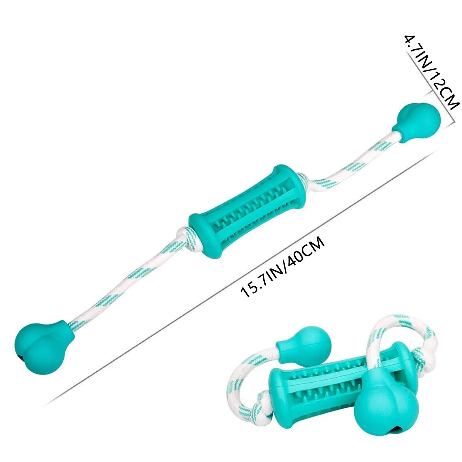 Dog Molar Toothbrush Toys Chew Cleaning Teeth Elasticity Soft Puppy Dental Care Extra-tough Pet Toy Supplies toys |