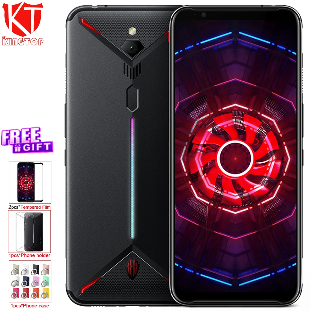 Глобальная версия, мобильный телефон zte nubia Red Magic 3, 6,65 дюймов, Восьмиядерный процессор Snapdragon 855, 48 МП, 16 МП, 6 ГБ, 128 ГБ, 5000 мАч, игровой телефон