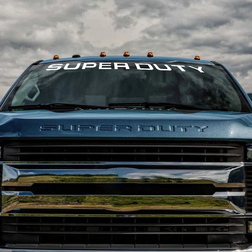 Наклейки на переднее лобовое стекло пикапа для Ford Super Duty F250 F350 графический