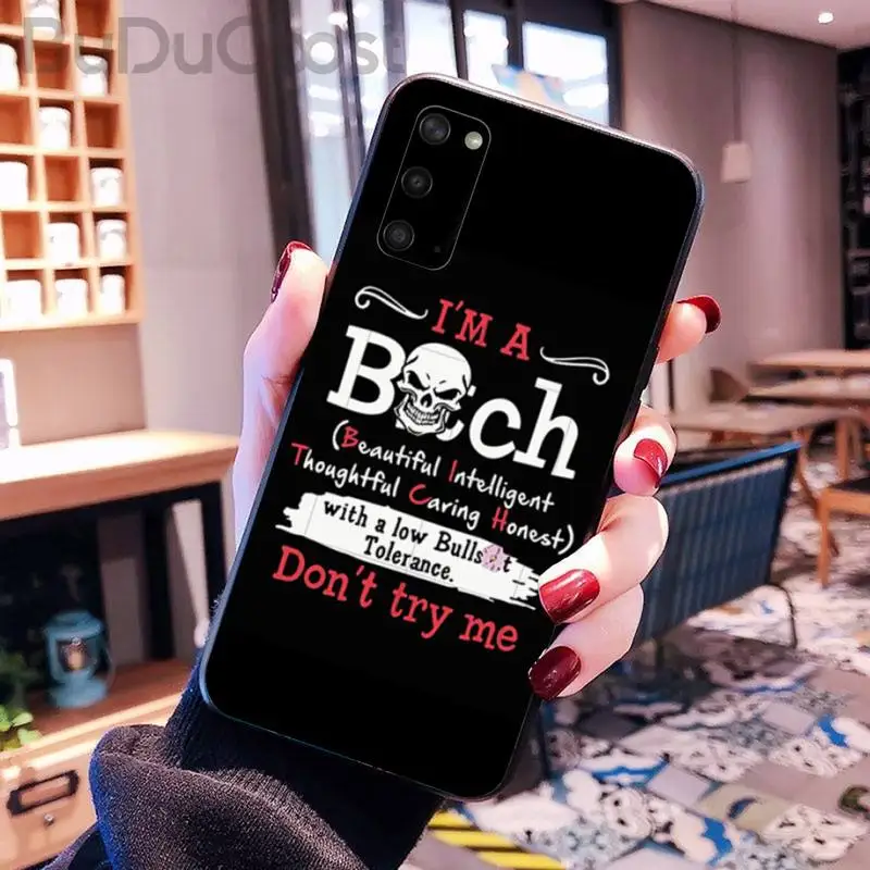 

Bitch mode on pink boos Phone Case for Samsung Galaxy S10 Plus S10E S6 S7 edge S8 S9 Plus S10lite S20 Plus S20 Ultra