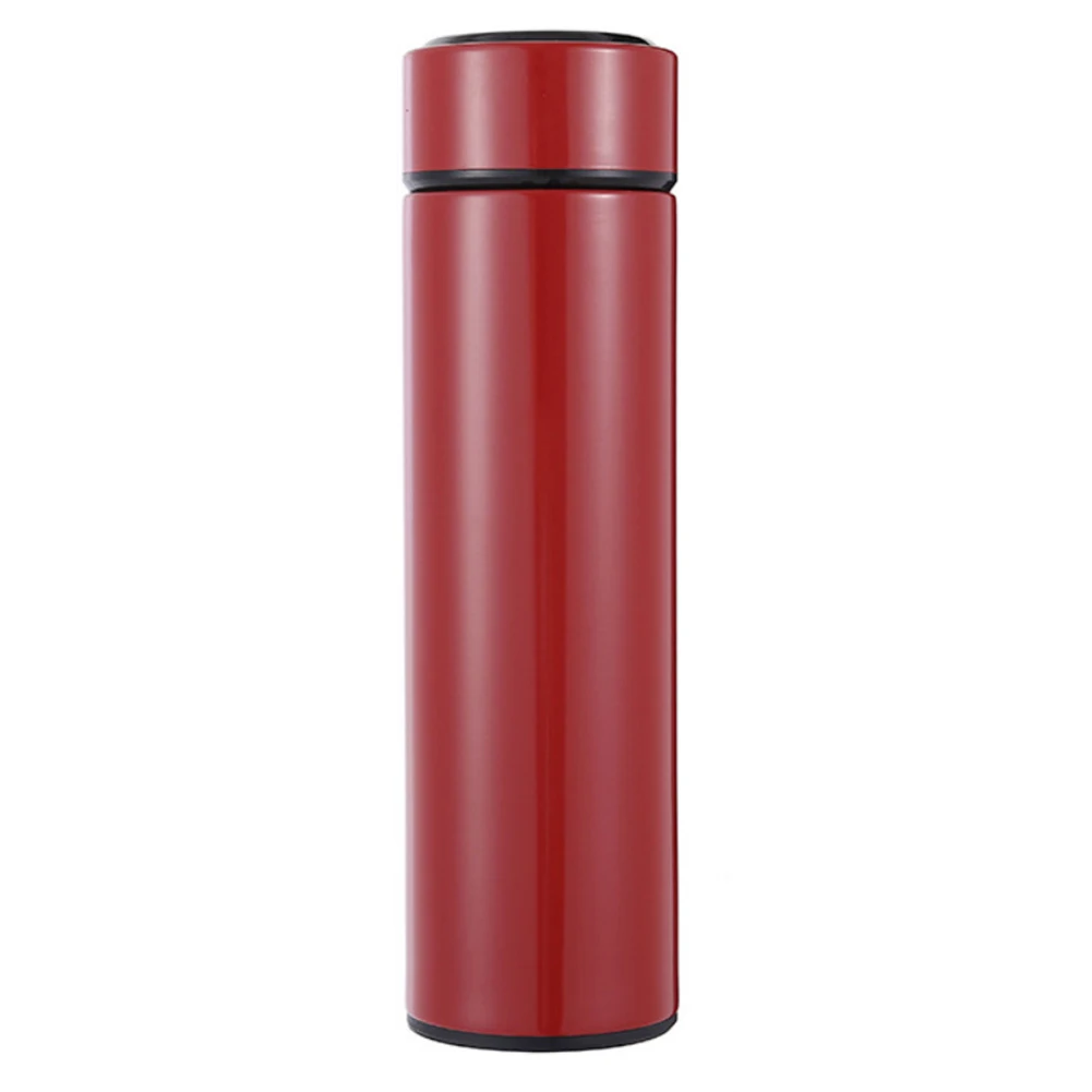 Waterproof Stainless Steel Digital LED Touch Screen Heat Insulation Water Bottle Household Drinkware