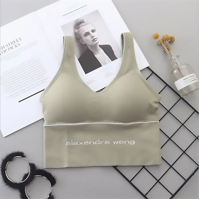 

Yoga bra Sexy Sports Wear For Women Gym Fitness Women Sleeveless Running Shirt Tank Vest Sport Shirt Women Gym Top