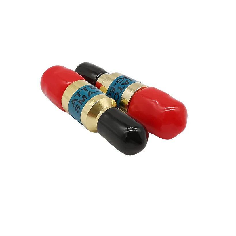 

1 шт. Золотой SMA-JK аттенюатор SMA штекер к SMA женский коаксиальный аттенюатор RF 2 Вт 0-6 ГГц 1-30 дБ