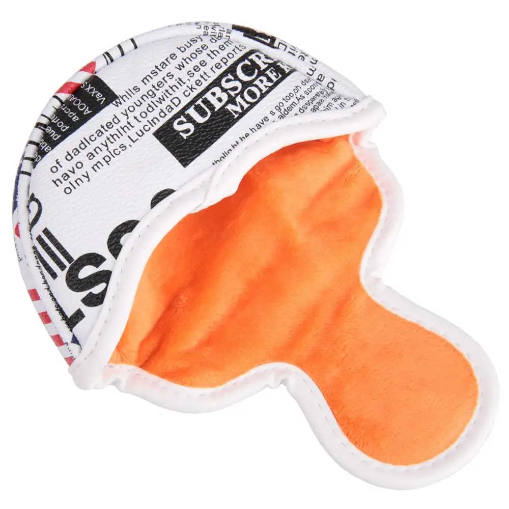 1 шт. крышка клюшки для гольфа с флагом США и газетный Рисунок маленькая клюшка