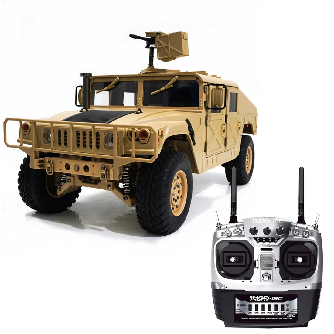 Surwish P408 1/10 2 4G 4WD 16CH 30 км/ч RC модель автомобиля U. S.4X4 военный грузовик без зарядного