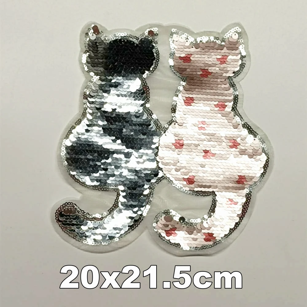 

DIY large embroidery big cats animal cartoon patches for clothing QR-3141