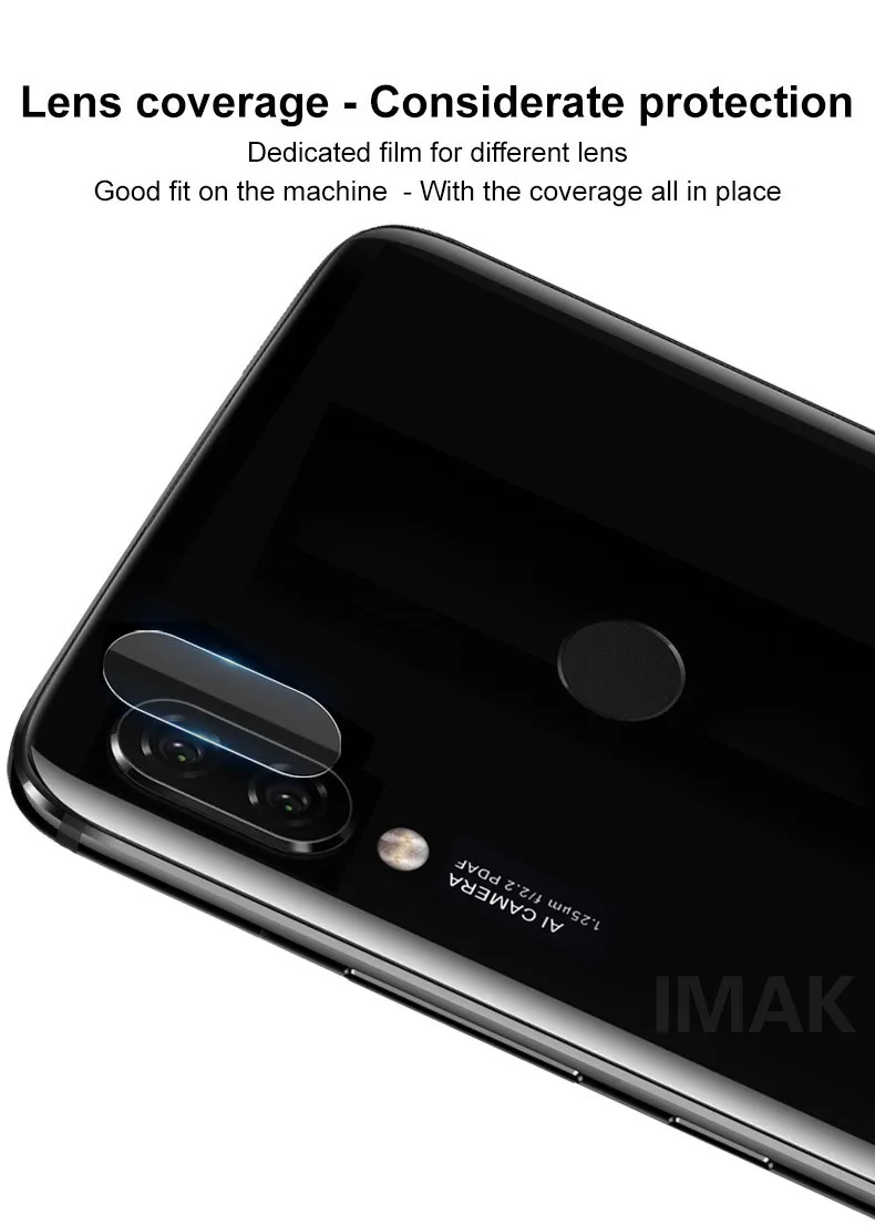 IMAK HD Защита объектива камеры для Xiaomi Redmi 7 стекло объектива камеры для Xiaomi Redmi Note 7 7S Pro